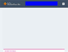 Tablet Screenshot of inthemarketplace.biz